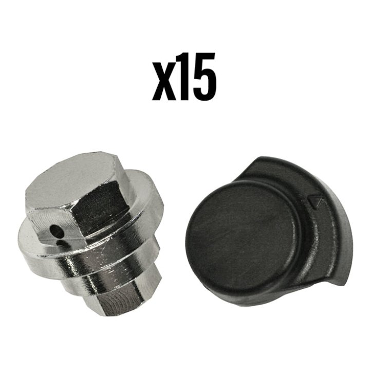 Écrou De Serrage Elvedes Pour Câble De Frein Roller Brake Im85-81-80-5-45 Laiton (Vendu Par 15)
