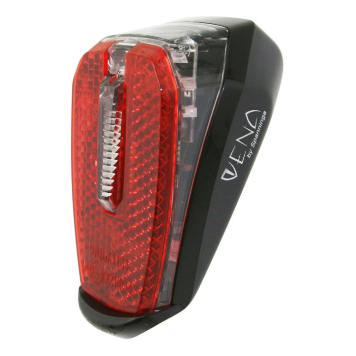 Éclairage Vélo A Dynamo Arrière Sur Garde Boue Spanninga Vena Xd-Xe Compatible VAE 6V 1 LED (Vendu A L'Unite En Vrac Pour Montage Atelier)