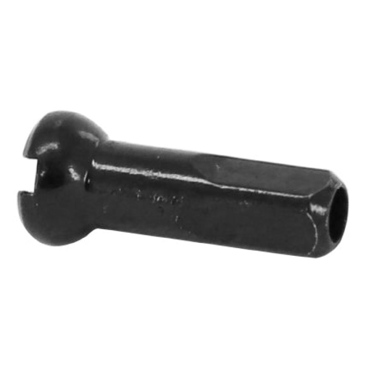 Écrou De Rayon Sapim 14 mm Noir Alu Pour Rayon 2 mm (Unite)