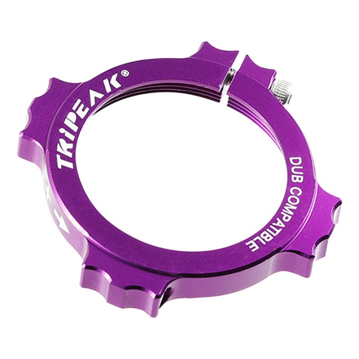 Écrou-Bague Réglage Pré-Contrainte Pédalier Tripeak Pour Sram Dub Violet