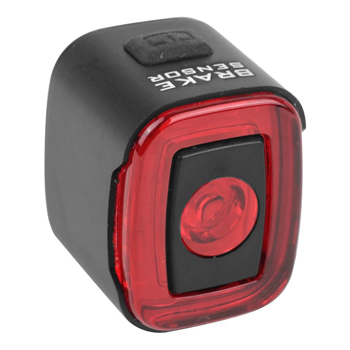 Éclairage Vélo Usb Arrière Sur Tige Ou Chariot De Selle Newton Fonction Feu Stop Lw-200 Cob Leds 50 Lumen Noir (Éclairage Rouge)