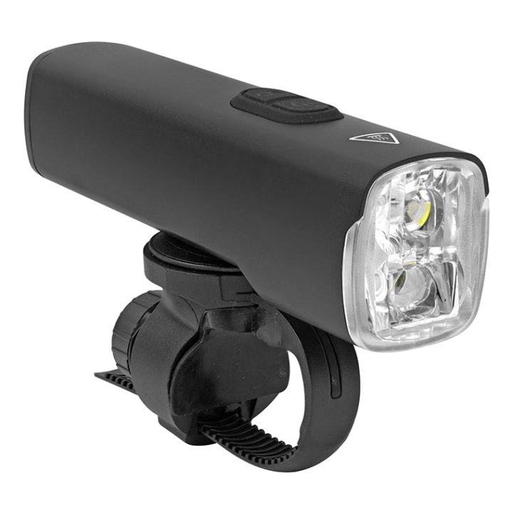 Éclairage Vélo Usb Avant Newton 1200 Lumen Éclairage Fixe (Autonomie Mode 100% : 2H30) (Livre Avec Fixation Cintre) Noir - Rechargeable Usb