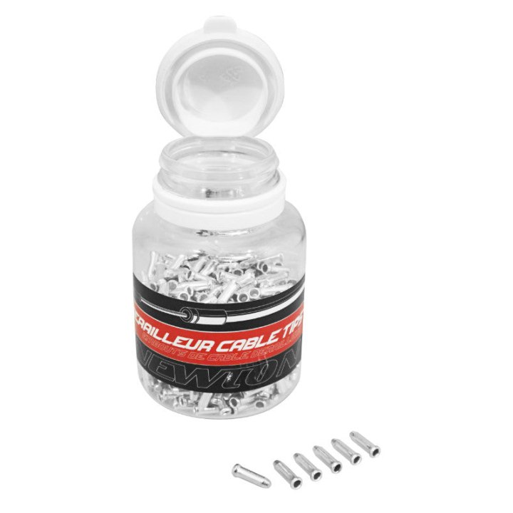 Embout De Câble Dérailleur 1,5-1,8 mm Argent (Boite De 500)