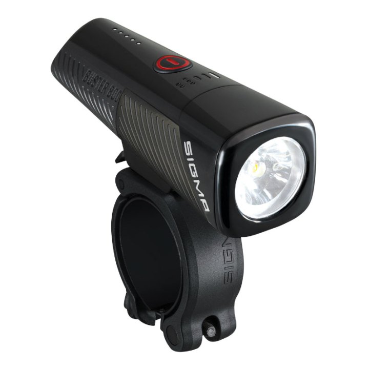 Éclairage Vélo Usb Avant Sigma Buster 800 Lumen Visibilite 170M (Autonomie 2H À 9H-Jusqu'A 30H Mode Flash) Batterie Iion Recharge Usb - Fixation Cintre