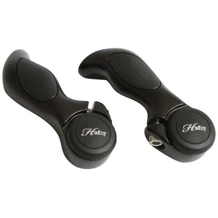Embout De Cintre Hafny Alu Aero Noir (Paire)