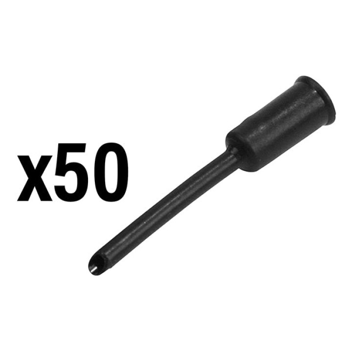 Embout De Gaine Elvedes Avec Guide Noir 4,3 mm (Vendu Par 50)