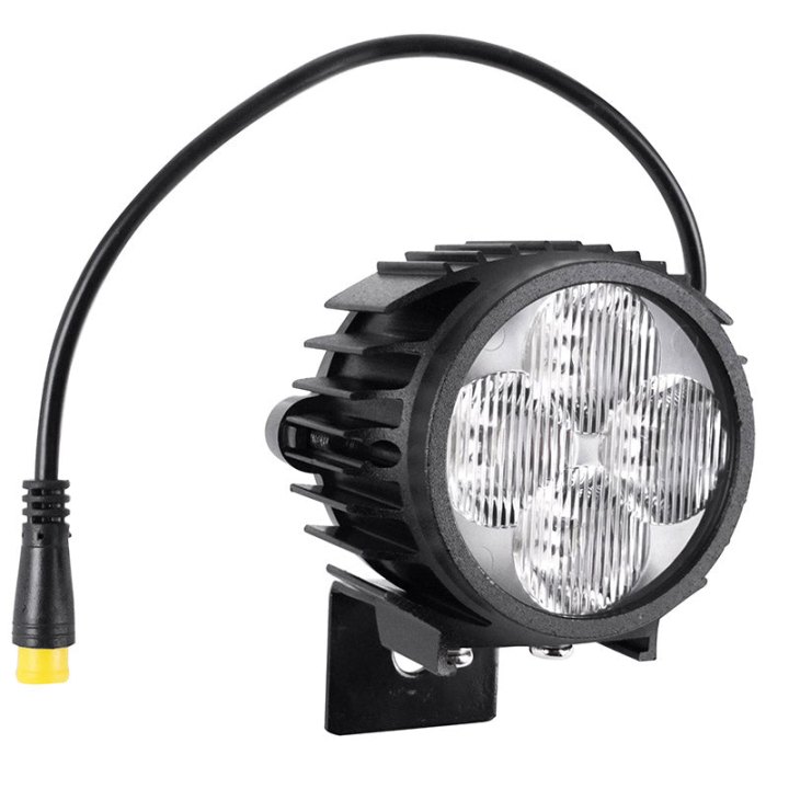 Éclairage-Phare Pour Trottinette A LED Compatible Kukirin G2 Master - Smartgyro Ryder Noir