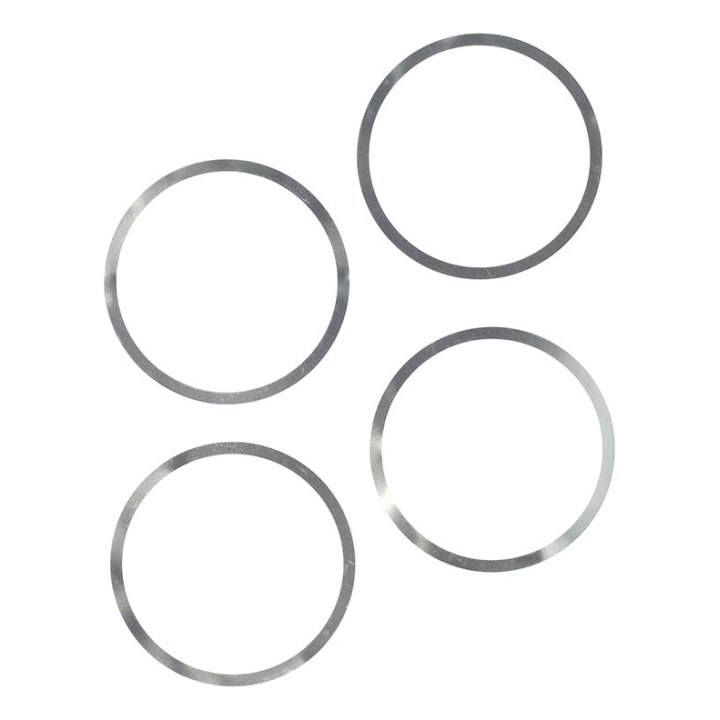 Entretoise - Rondelle Pour Disque Centerlock Elvedes Argent -Épaisseur 0.1 mm- (Vendu Par 4)