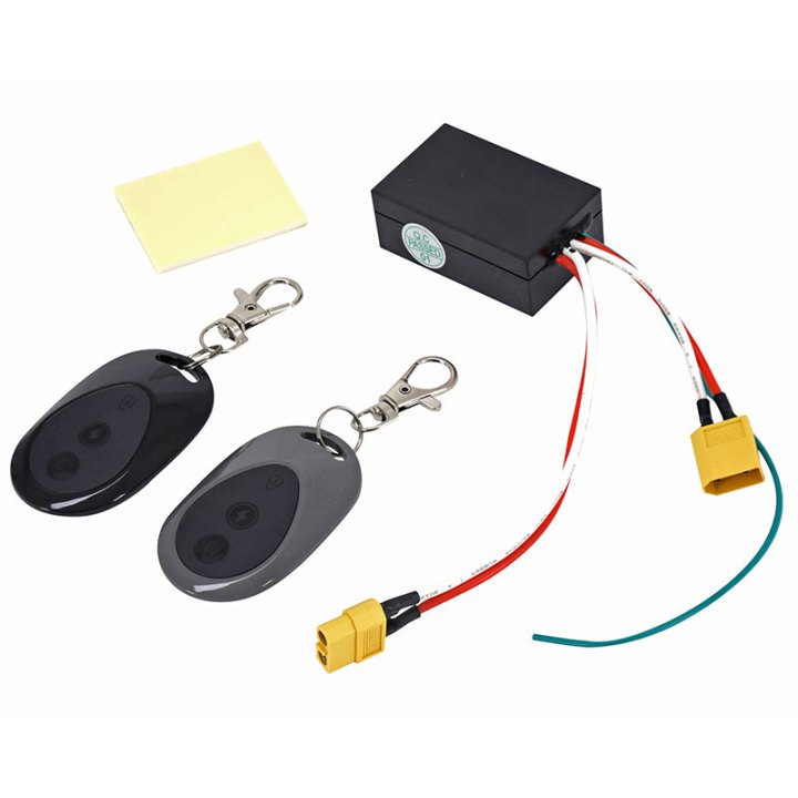Alarme Trottinette 36V - 48V Connecteur Xt60 Inclus 2 Telecommandes
