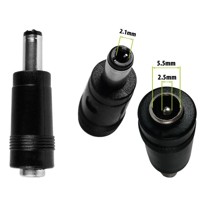 Embout adaptateur DC5,5-2.5mm ➡️ 2.1mm