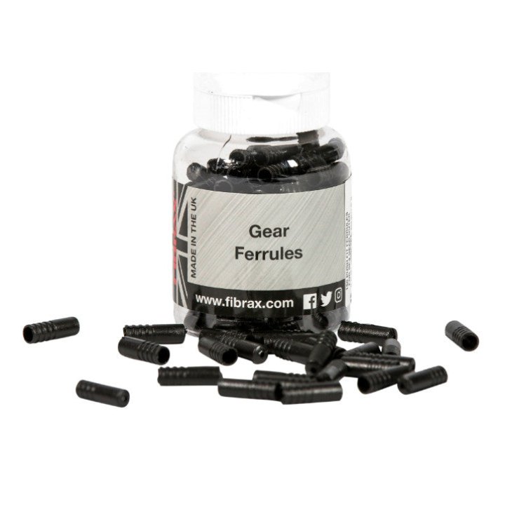 Embout De Gaine Frein 5 mm - Long 10 mm Plastique (Boite De 150) -Fibrax-