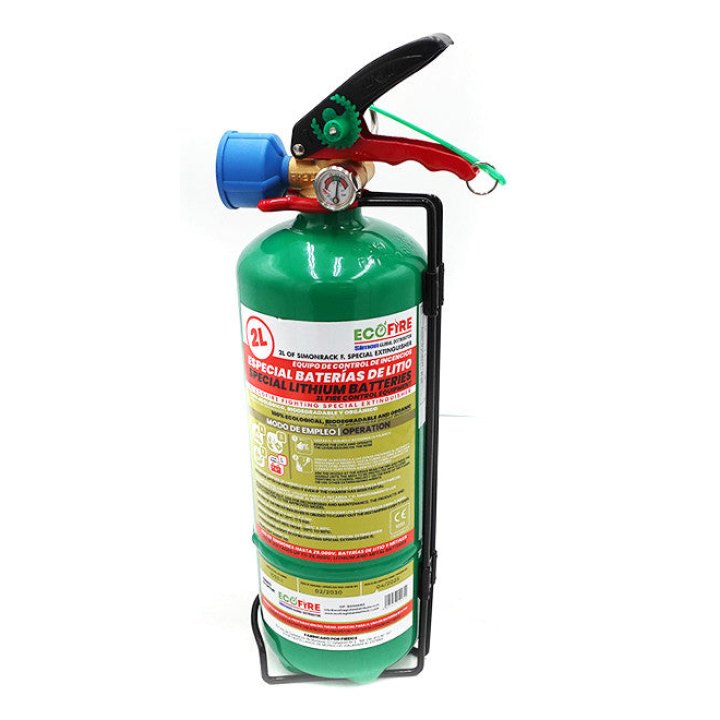 Extincteur batteries Lithium 2Kg