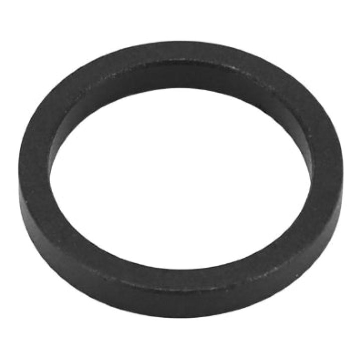 Entretoise Direction Alu Noir 1"1-8-28.6 mm Hauteur 5 mm (Vendu A L'Unite)