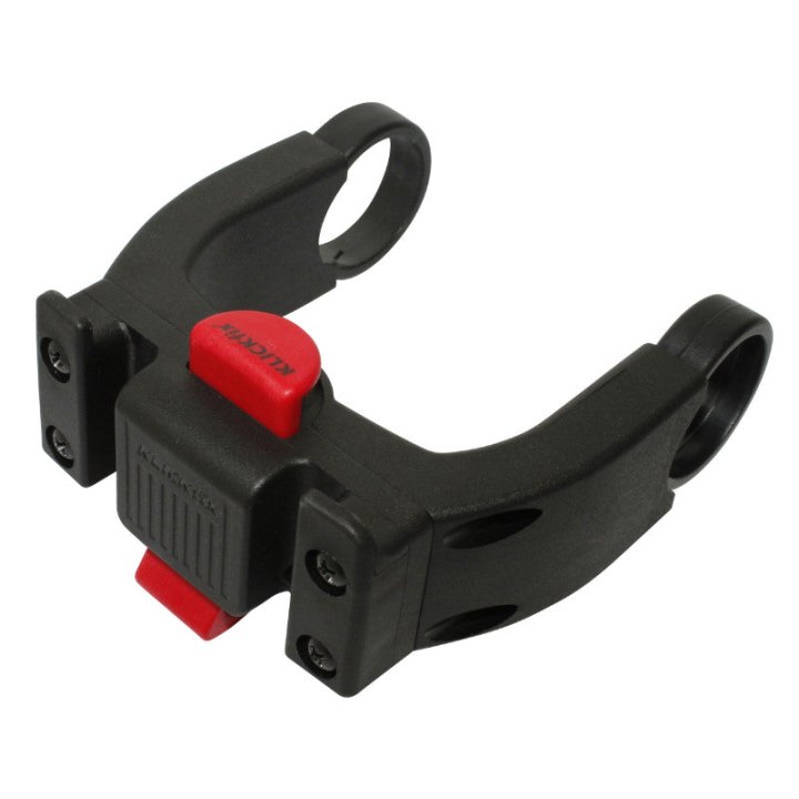 Fixation De Panier Avant Klickfix VAE-E-Bike Sur Cintre Diam 22-26 mm +31.8 mm - Largeur Entre Colliers 78 mm(Vendu A L'Unite)