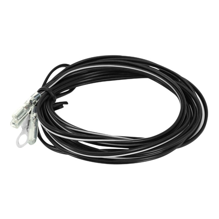Fil - Câble Électrique Vélo Noir Double (Avec 2 Fils) 2.50M (Vendu Au Sachet)