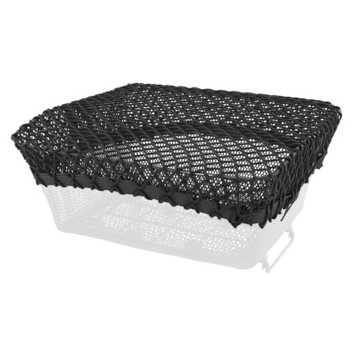 Filet De Protection Avec 2 Fixations Taille L-XL Pour Panier Avant Nid Abeille (Pour Panier Dimension Maxi 450X300 mm)