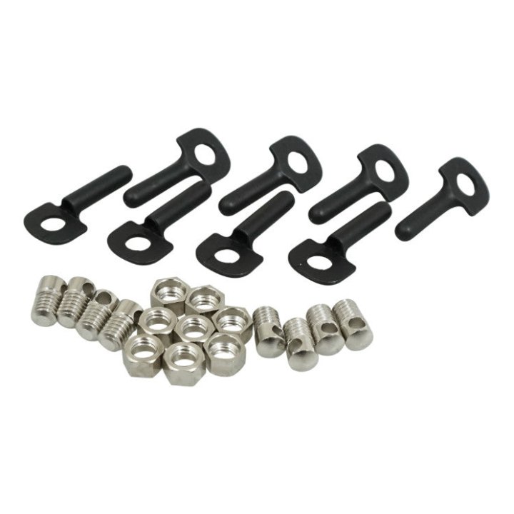 Fixation Serre Tringle Et Embout Pour Garde Boue Stronglight Road-Tour-Country (Sachet De 8)