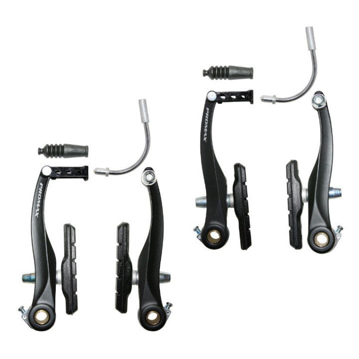 Étrier Frein VTT-City V-Brake Alu Argent (2 Paires) 110 mm
