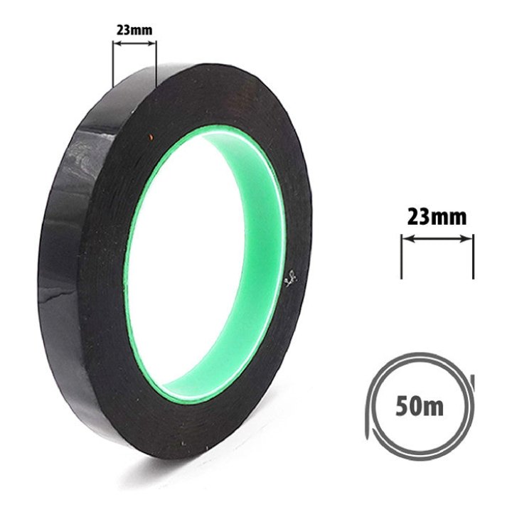 Fond de jante Tubeless velos 23 mm x 50m