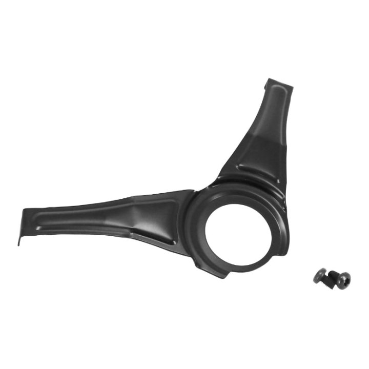 Fixation Pare-Carter Chaîne Herrmans Pour Vélo Musculaire 48 dents Diam 170 mm L 319 mm Noir Mat