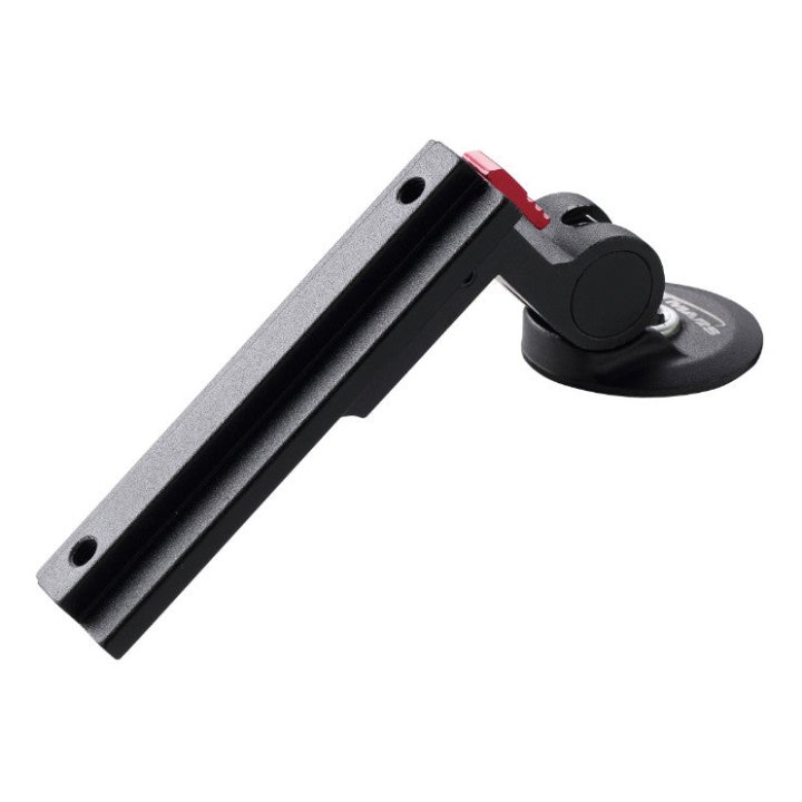 Fixation Porte Bidon Avec Bouchon Potence Ahead-Set Noir Anodise (Avec Systeme De Blocage Pour Inclinaison)