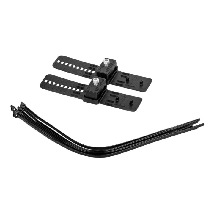Fixation Porte Bidon Zefal Collier Gizmo Universel Pour Tube Diam 15 A 75 mm 50G Noir
