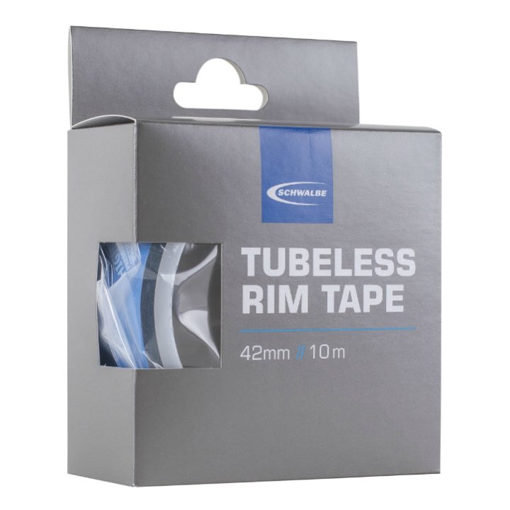 Fond De Jante Atelier Adhesif Conversion VTT Tubetype En Tubeless Schwalbe 42 mm (Rouleau 10M)