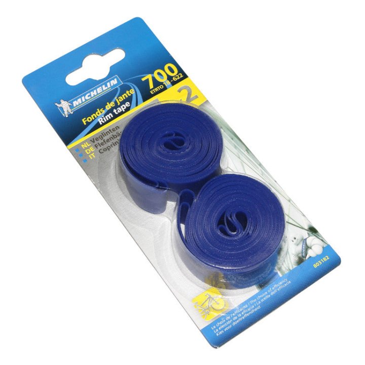 Fond De Jante Michelin Route 700X18 Bleu Haute Pression (Blister De 2 Pieces)