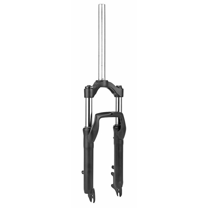 Fourche Fatbike-VTT 20 " Easy Noir 100 mm Pour Frein A Disque Pivot Lisse L300 mm 1"1-8-28.6 Extérieur - Roue Blocage Rapide
