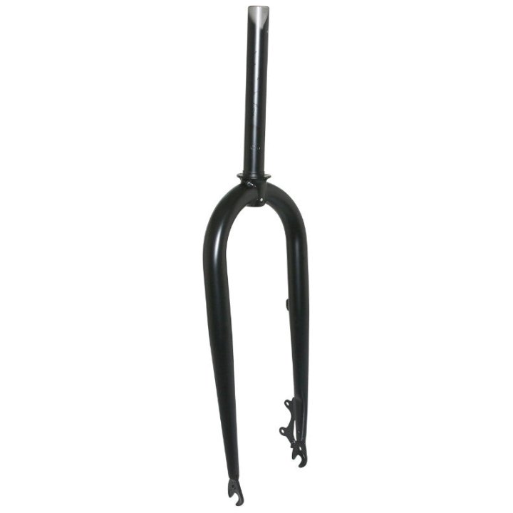 Fourche VTT 26 " Fat Bike Noir Pivot Lisse 1"1-8-28.6 Intérieur Pour Frein A Disque - Pivot 220 mm