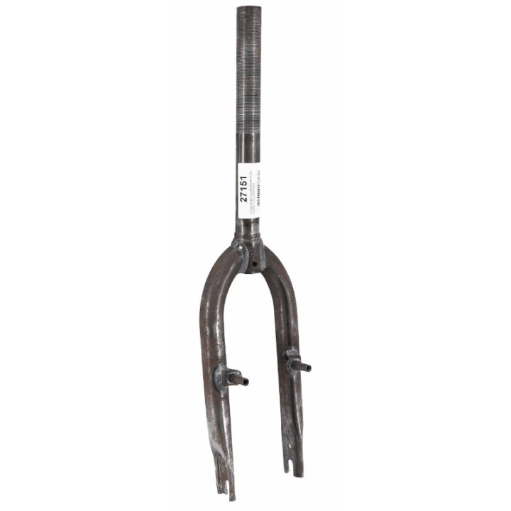 Fourche VTT 16" Acier Brute A Peindre Pivot Filete 1"-22.2 mm Intérieur
