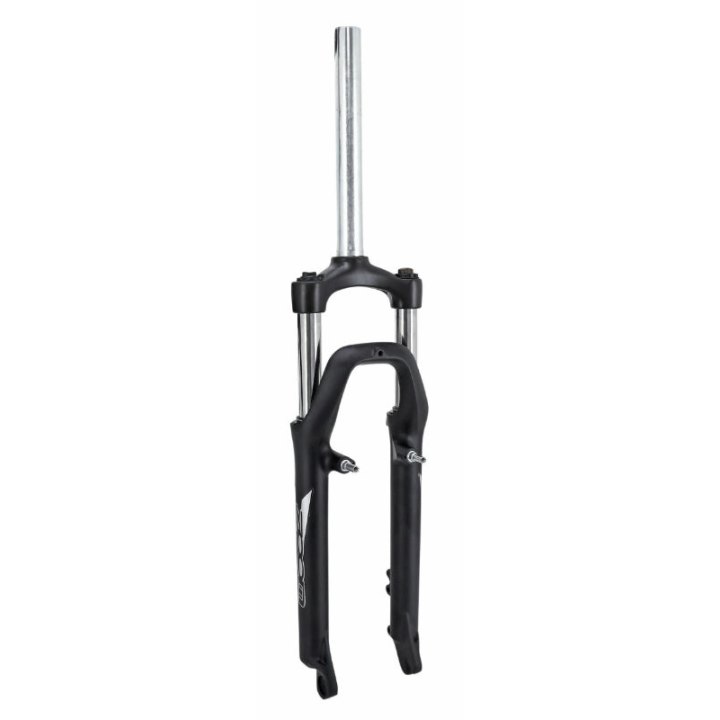 Fourche VTT 26 " Zoom 565Mlo A Ressort Noir Mat Réglable Deb. 80 mm Pivot Lisse 240 mm 1''1-8-28,6 Extérieur Compatible V-Brake-Disque