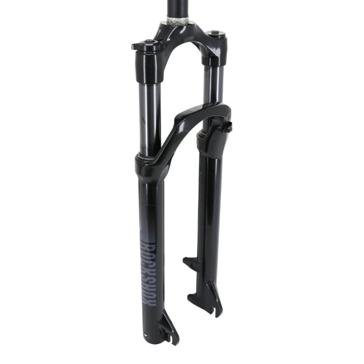 Fourche VTT 27.5 " Rockshox Judy Silver Tk Noir Solo Air Pour Frein A Disque Pivot Lisse 1"1-8-28,6 Extérieur Deb. 100 mm - Pour Blocage Rapide