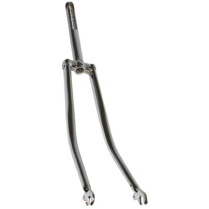 Fourche City 650B Rigide Acier Chrome Cintre Pivot Filete 22,2 mm (Cone 26.4)