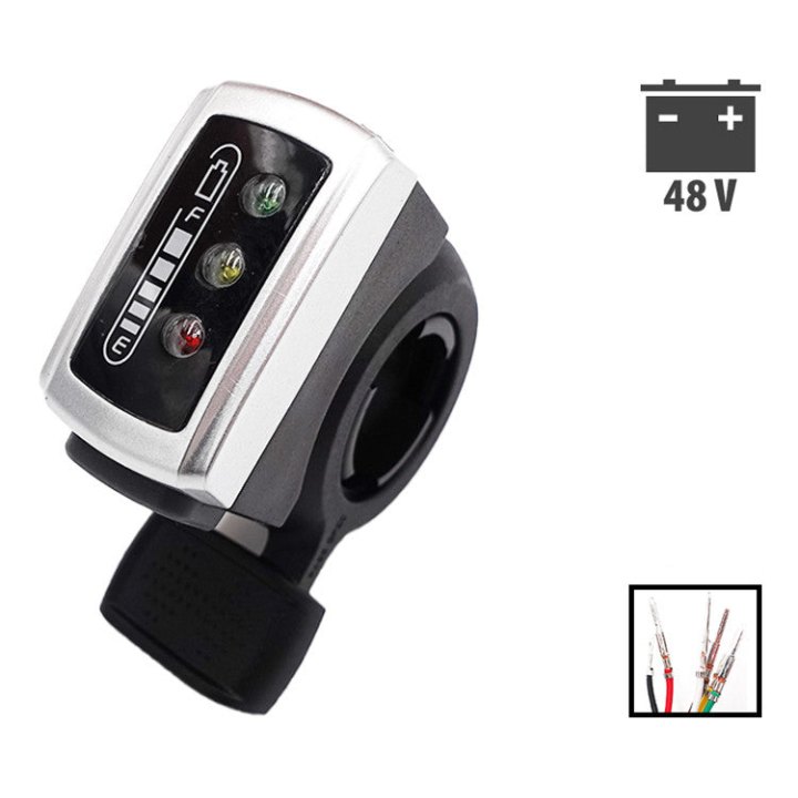 Gachette accelerateur indicateur batterie 48V
