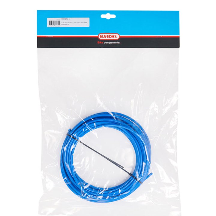 Gaine De Frein Elvedes Bleu 4,9 mm (Rouleau De 10M) Avec Liner