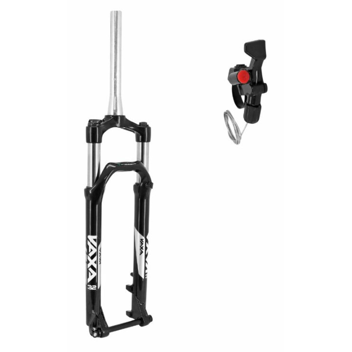 Fourche VTT 29 " Zoom 868S A Ressort Noir Réglable-Blocable Avec Manette Au Cintre Deb. 100 mm Pour Axe Traversant Boost 15-110 Pivot Lisse Conique 1''1-8-1"1-2 Extérieur Compatible Disque