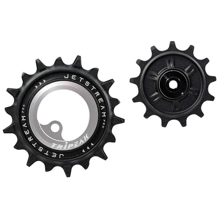 Galet Dérailleur Aopw Tripeak 12-18 Dents Céramique 12X2V. Shimano Dura-Ace R9200 Argent (Jeu De 2) (Garantie 4 Ans)