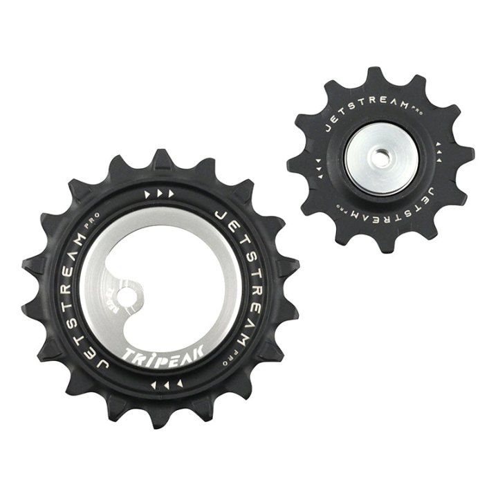 Galet Dérailleur Aopw Tripeak 12-18 Dents Céramique 12X2V. Sram Axs Red E1-Force E1 Argent +2024 (Jeu De 2) (Garantie 4 Ans)