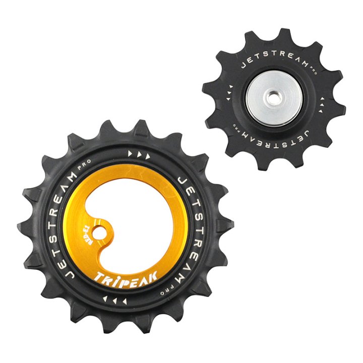 Galet Dérailleur Aopw Tripeak 12-18 Dents Céramique 12X2V. Sram Axs Red E1-Force E1 Or +2024 (Jeu De 2) (Garantie 4 Ans)
