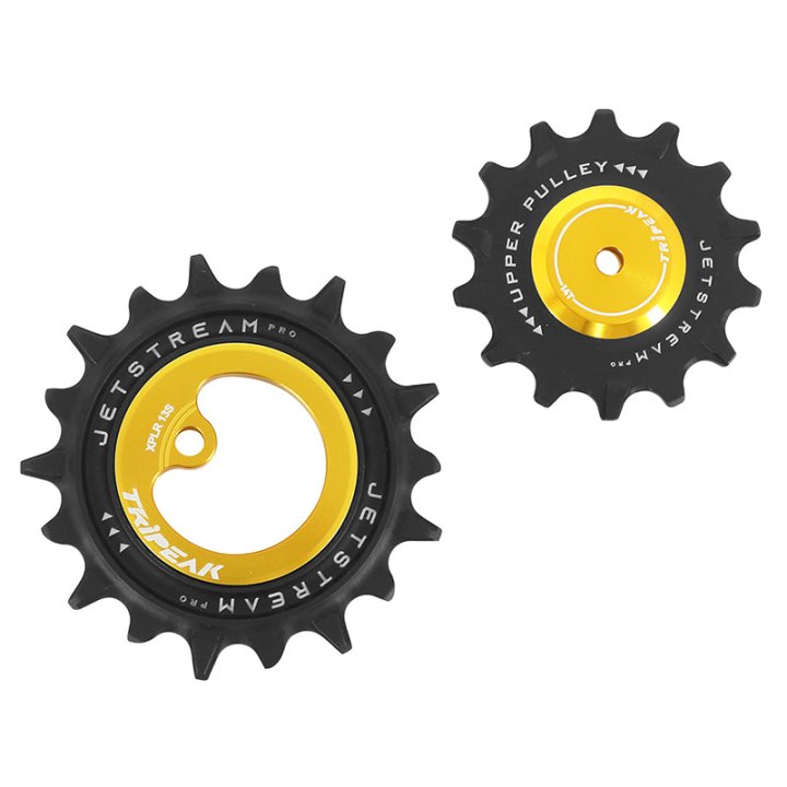 Galet Dérailleur Aopw Tripeak 14-18 Dents Céramique 13X1V. Sram Axs Xplr Red E1-Force-Rival E1 Or (Jeu De 2) (Garantie 4 Ans)