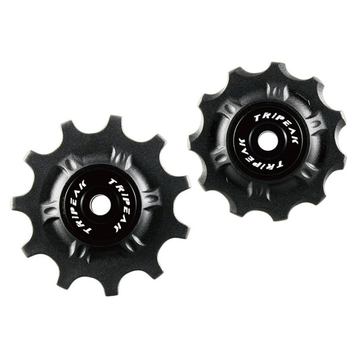Galet Dérailleur VTT Tripeak 11-11 Dents Céramique 11-10V. Shimano-Sram Noir (Blister De 2)