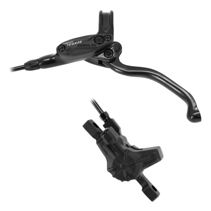 Frein A Disque VTT Hydraulique Ares Noir Avant Durite 950 mm Sans Disque 160 mm Sans Adaptateur (Kit)