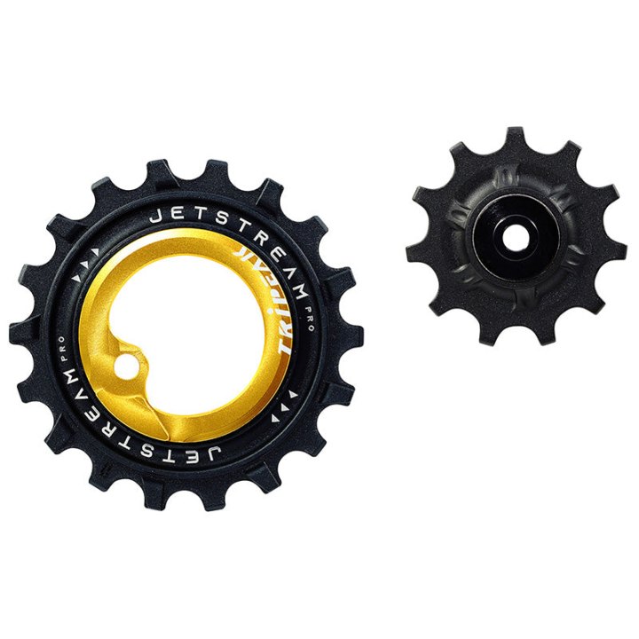 Galet Dérailleur Aopw Tripeak 12-18 Dents Céramique 12X2V. Shimano Ultegra R8100 - 105 R7100 Or (Jeu De 2) (Garantie 4 Ans)