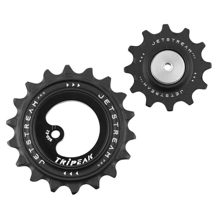 Galet Dérailleur Aopw Tripeak 12-18 Dents Céramique 12X2V. Sram Axs Red E1-Force E1 Noir +2024 (Jeu De 2) (Garantie 4 Ans)