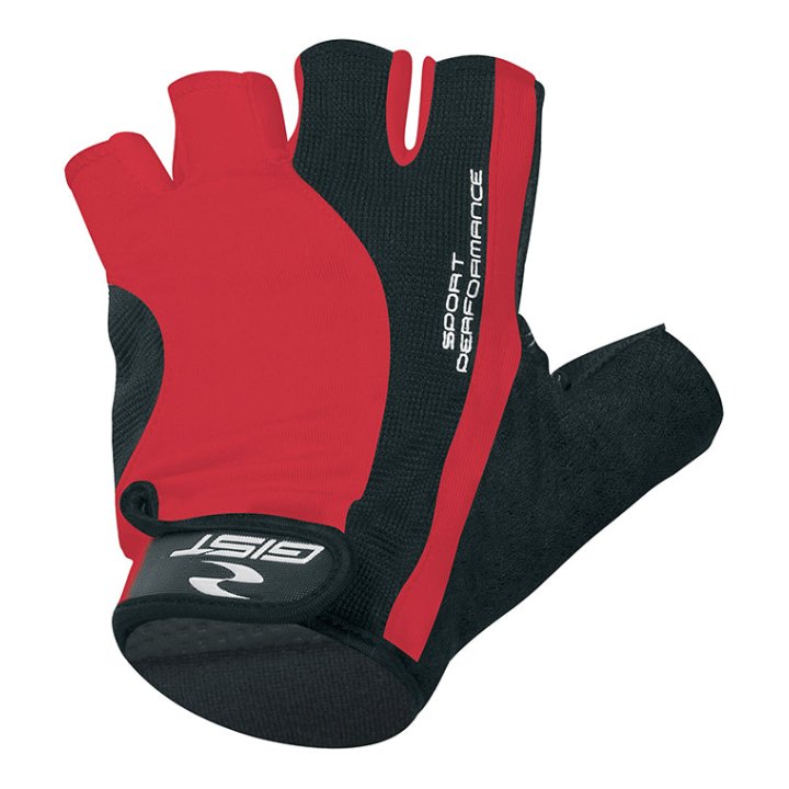 Gants Vélo Court Gist Pro Rouge XXL (Paire Sur Carte) Avec Velcro