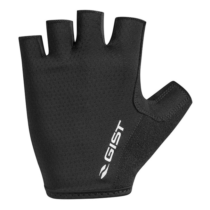 Gants Vélo Court Gist Rapid Gel Noir L (Paire Sur Carte) Sans Velcro -5518-