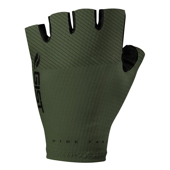 Gants Vélo Court Gist Race Été Vert XL (Paire Sur Carte) Sans Velcro