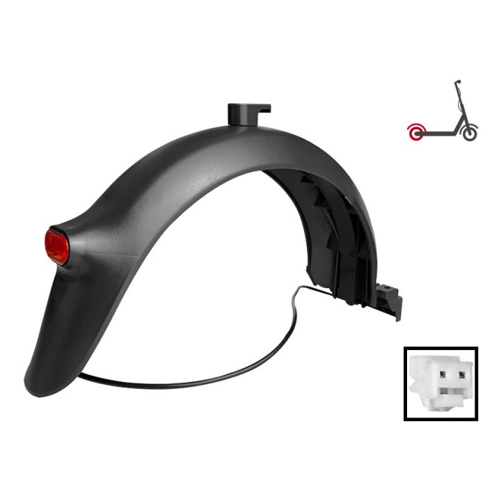 Garde boue arrière avec LED Ninebot F