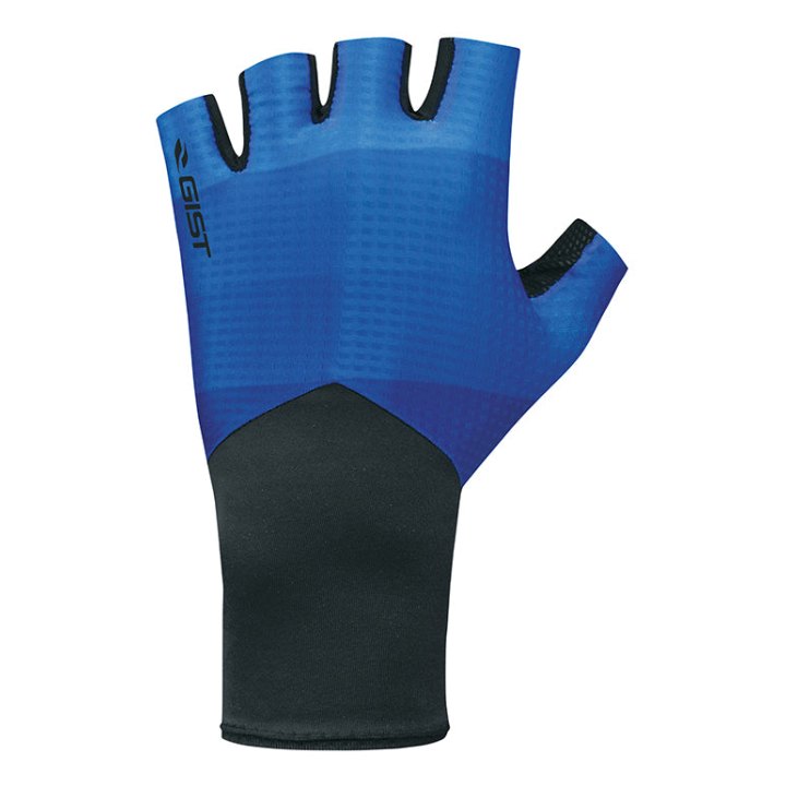 Gants Vélo Court Gist Speed Noir-Bleu XXL (Paire Sur Carte) Sans Velcro